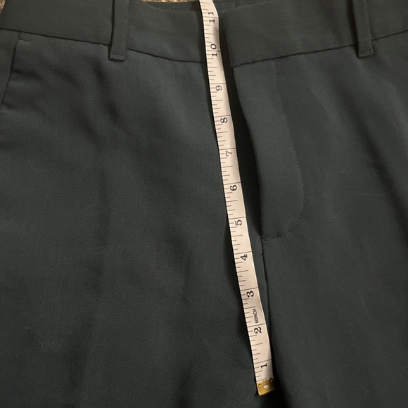 New Banana Republic Blue High Rise Stretch Bootcut Pants 32” Size 6 Pleated NWT - Picture 9 of 10